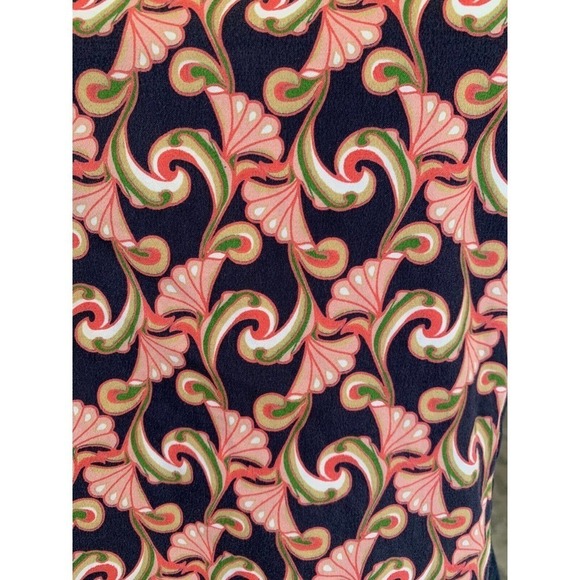 The Webster Miami Dress Womens Size 6 Sleeveless Blue Orange Zipper Back - Picture 3 of 12